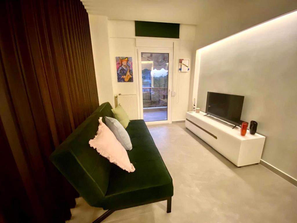 Vyron 2 Lusso Apartman Néa Mihanióna Kültér fotó