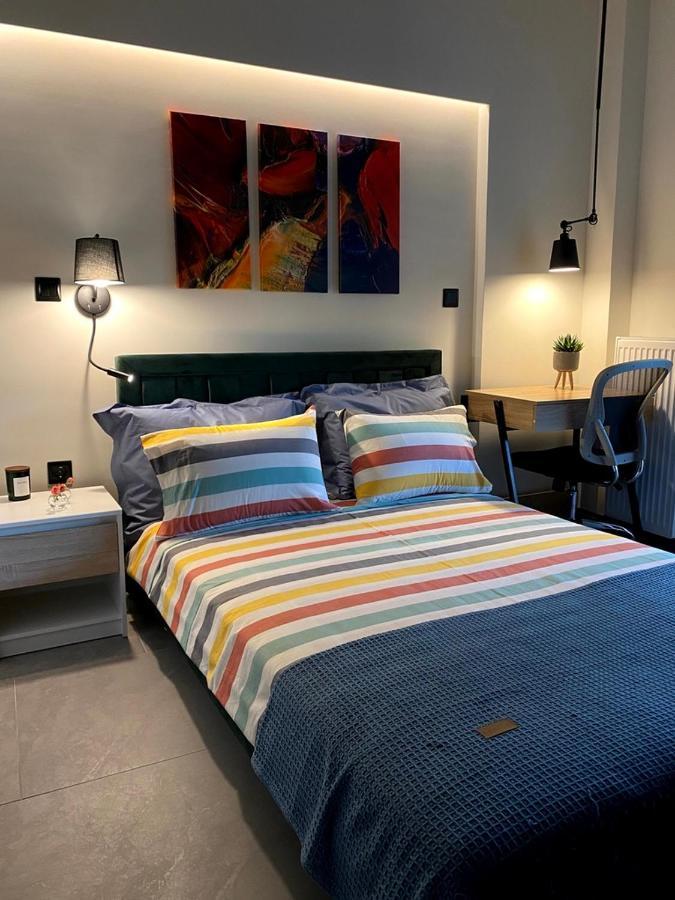 Vyron 2 Lusso Apartman Néa Mihanióna Kültér fotó